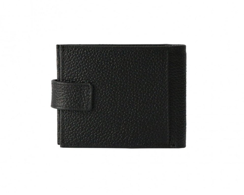Портмоне D.Morelli мужское "Texas" с хляст., нат.кожа, цвет черный