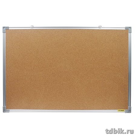 Доска пробковая  450*600 мм алюмин. рамка inФОРМАТ
