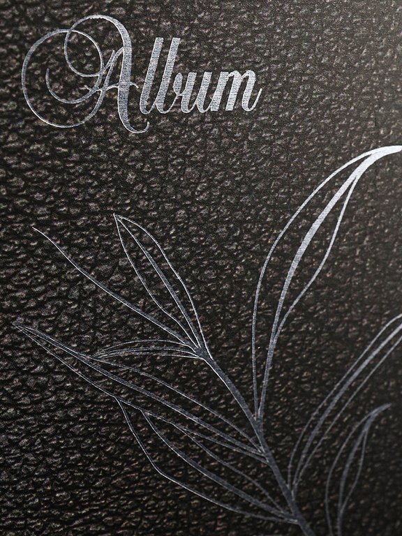 Фотоальбом  40 фото 10*15см твердая обложка "Строгий стиль"