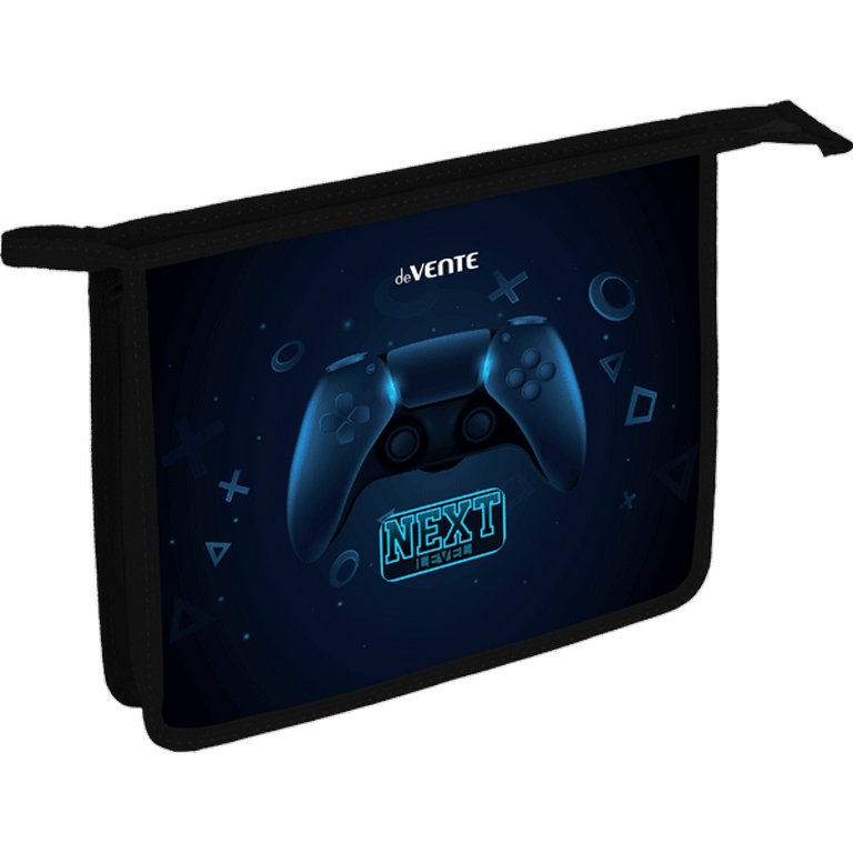 Папка для тетрадей А5 на молнии deVENTE "Next Level Gamer" дно с расширением 45 мм
