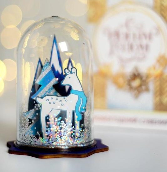 Сувенир новогодний "Чудес в новом году" 8 х 12 х 7,8 см Зимнее волшебство