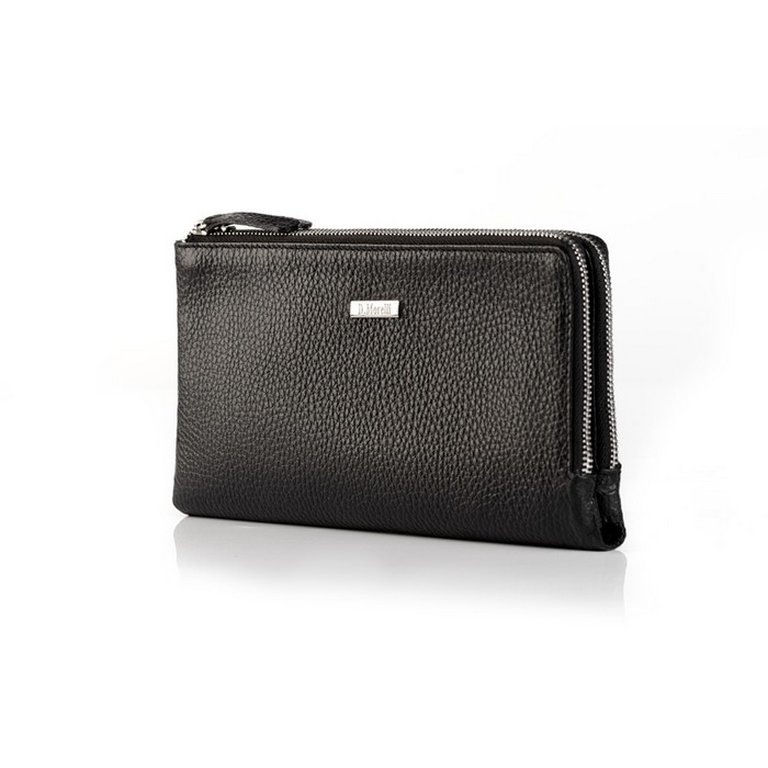 Сумка-органайзер Faetano "TEXAS" нат. кожа, черная