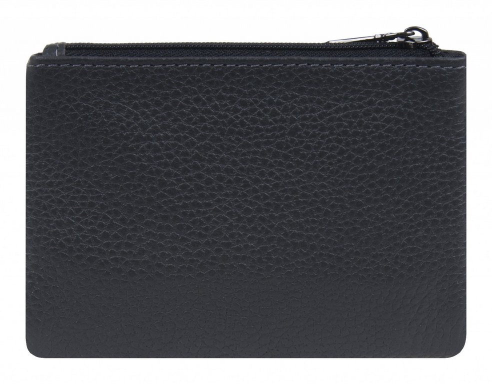 Портмоне Franchesco Mariscotti нат. кожа, черный