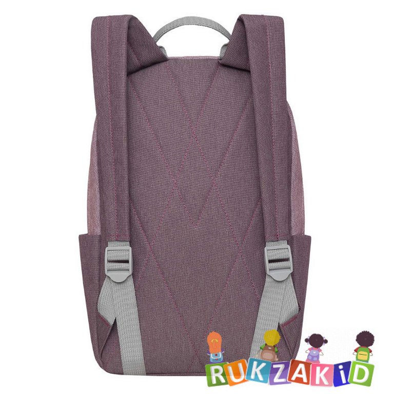 Рюкзак молодежный женский Grizzly 24*38*12 см. пурпурный