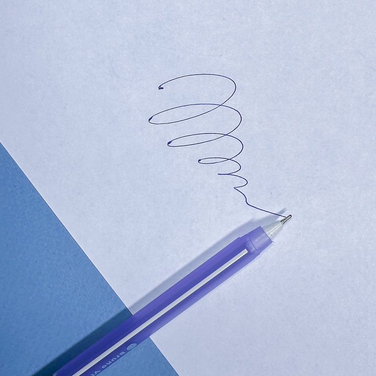 Ручка шариковая BV FreeWrite "Creative" трехгран. 0,7мм синяя (линия 0,5мм) одноразовая