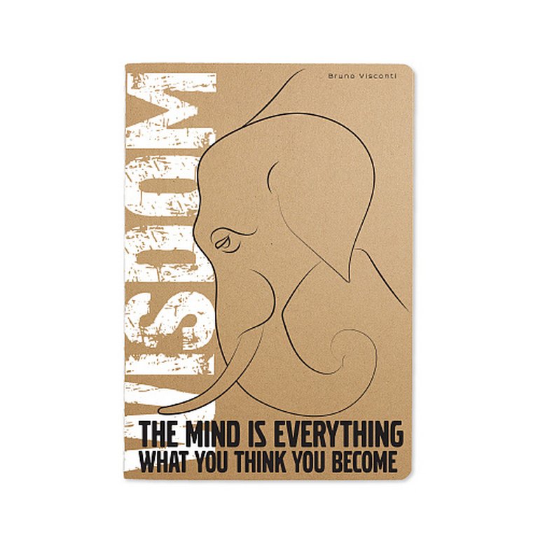 Набор подарочный BrunoVisconti "МУДРОСТЬ" (ДВЕ ТЕТРАДИ В КЛ.+ РУЧКА)