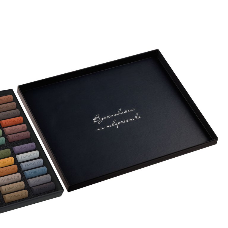 Пастель сухая художественная 60 цв. Гамма