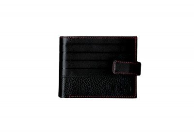 Портмоне D.Morelli мужское "Амадей" с хляст., нат.кожа, цвет черный