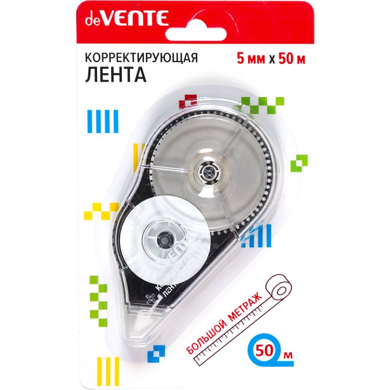 Корректирующая лента в диспен. 5 мм х50 м deVENTE