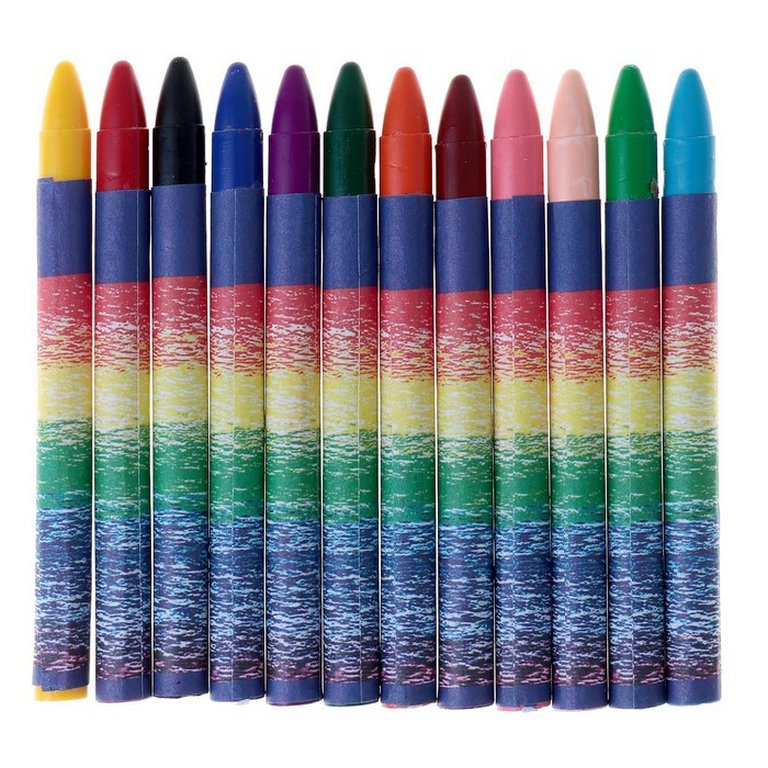 Набор карандашей восковых 12 цв. ЛУЧ