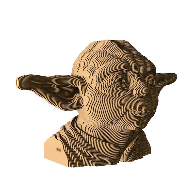 Сборная модель из гофрокартона "Йода" h=18см, 180 дет., 6+, 5cult