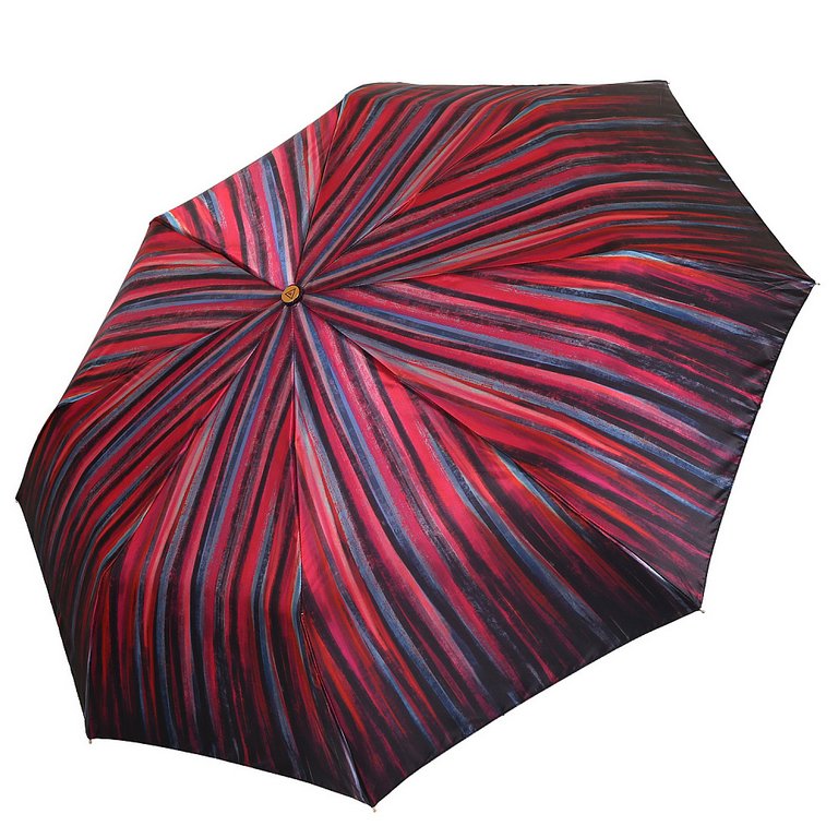 Зонт женский автомат Fabretti, облегченный, 3 сложения, сатин