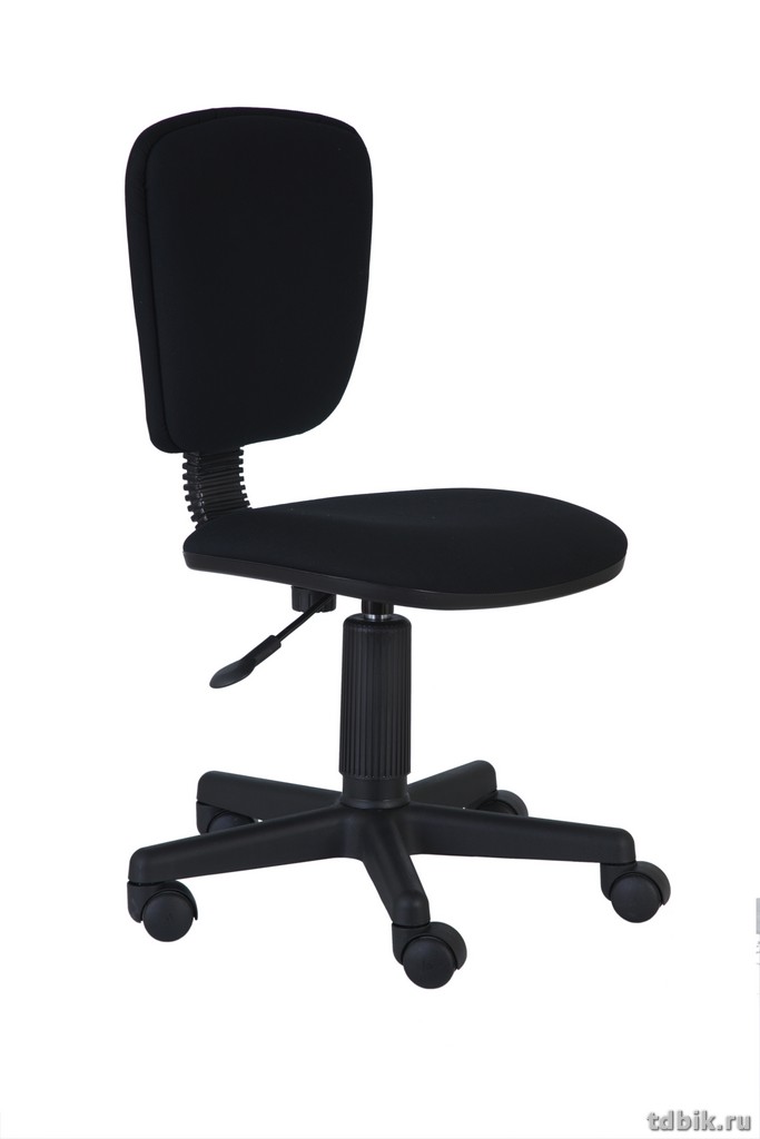 Кресло оператора Бюрократ Ch-204NX/26-28 (ткань, без подлокотников, цв. черный)