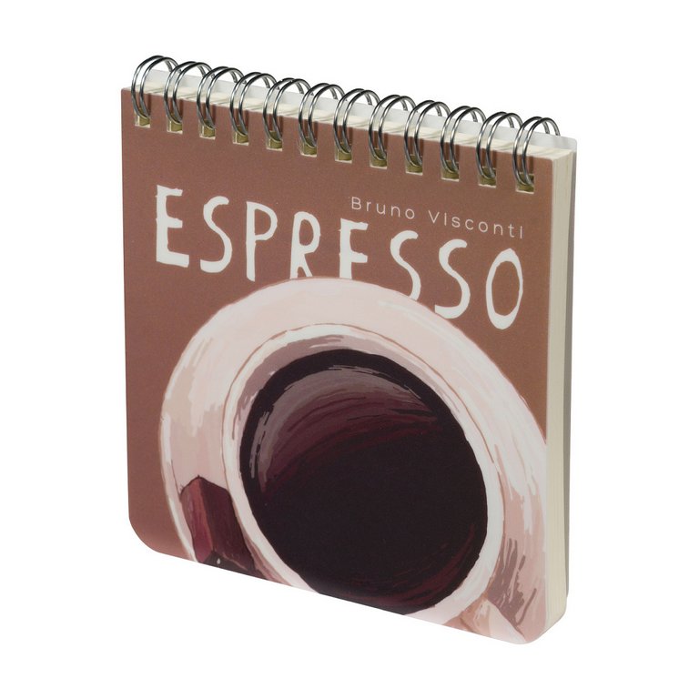 Блокнот А6  60л., 105*105 мм, на гребне Bruno Visconti "POCKET JOURNAL. Счастье в кофе" (4 вида)