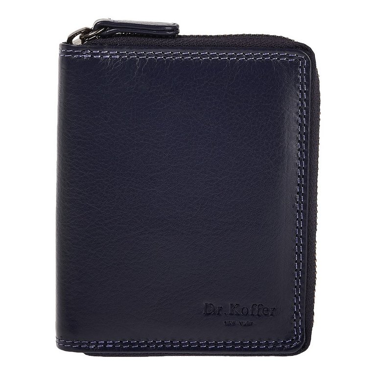 Портмоне Dr.Koffer 10*12см, нат. кожа, фиолетовый