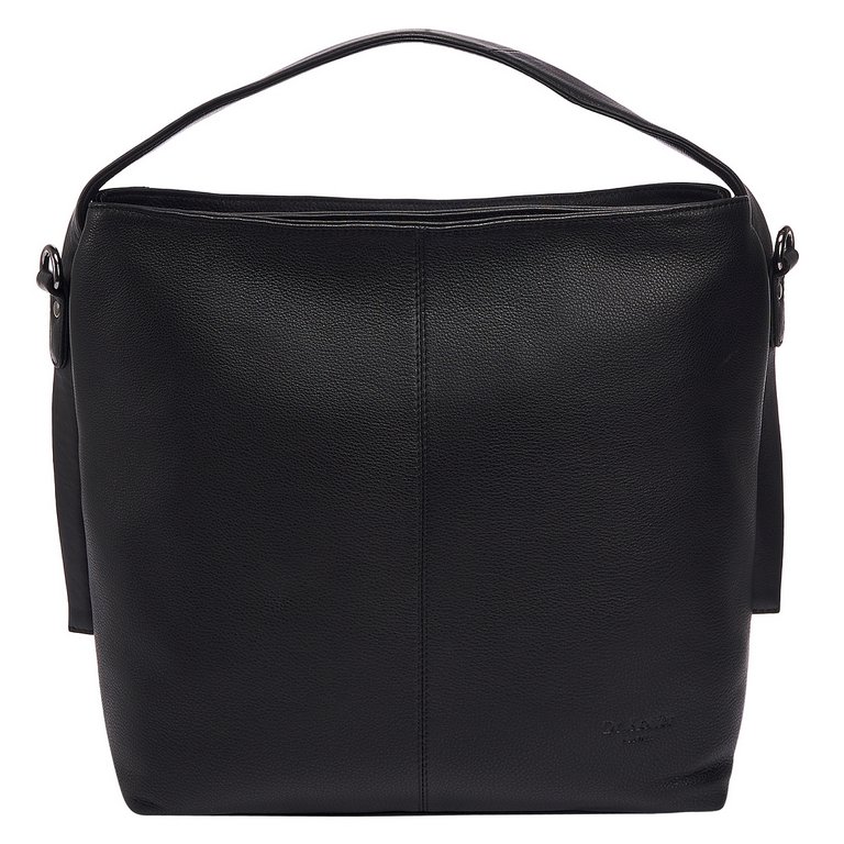 Сумка женская Dr.Koffer 29х30х10см см, нат.кожа черная