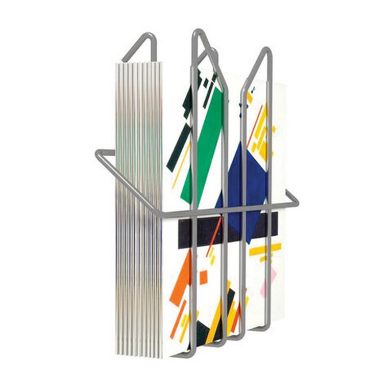 Карман навесной для стоек ПАРУС, А5, 160х160х50 мм, хром