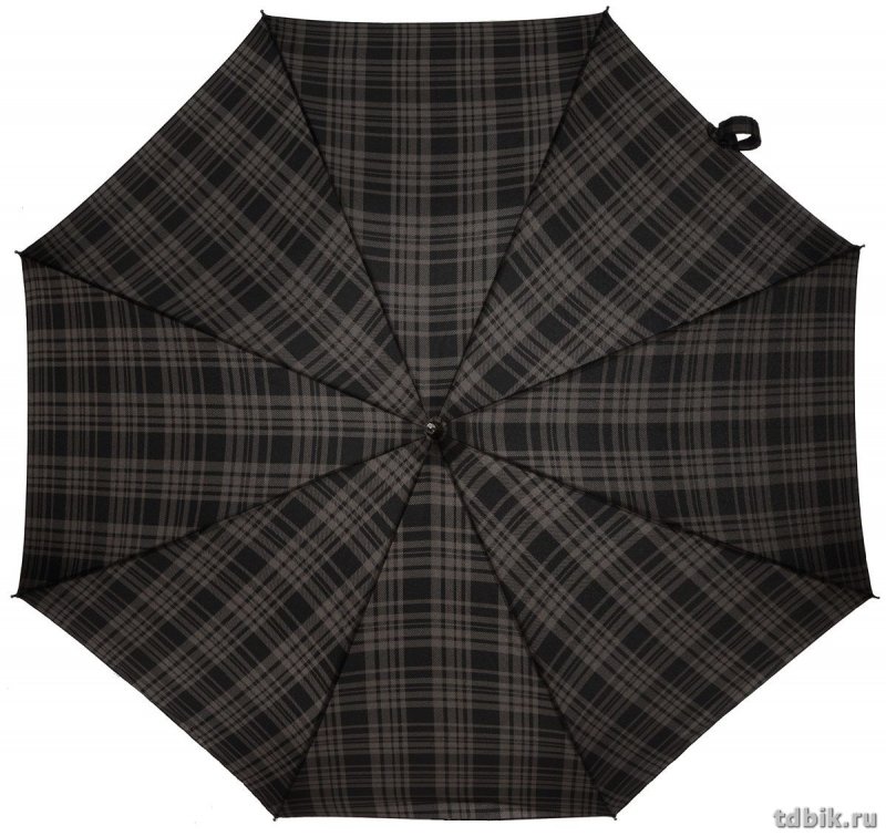 Зонт мужской трость автомат Fulton Menzies "Клетка" диаметр купола 108см
