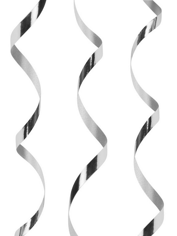 Лента упаковочная серебристая 5мм х 250м