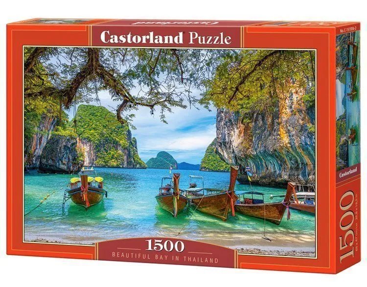 Пазлы 1500 дет. "Красивая бухта. Таиланд" Castor Land 9+