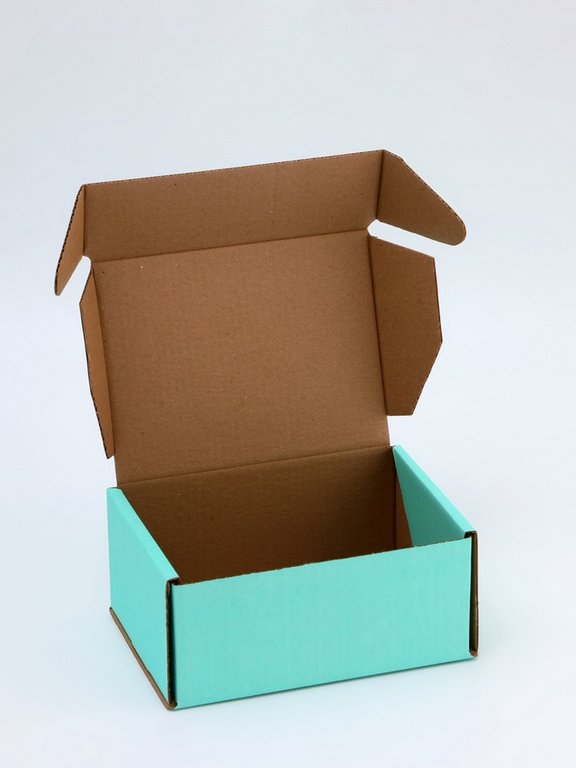 Коробка для подарков 22*16,5*9,5 см мятная