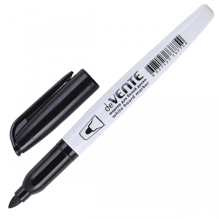 Маркер для доски Attomex 3мм черн круг.