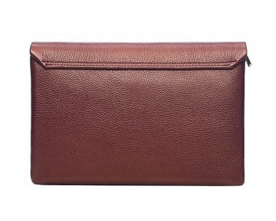 Сумка женская-клатч  D.Morelli , нат. кожа "Павия-2" бордо