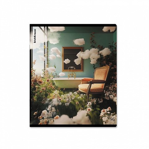 Тетрадь 96 лист кл. А5 на скрепке "Dream Home" 5 ВИДОВ