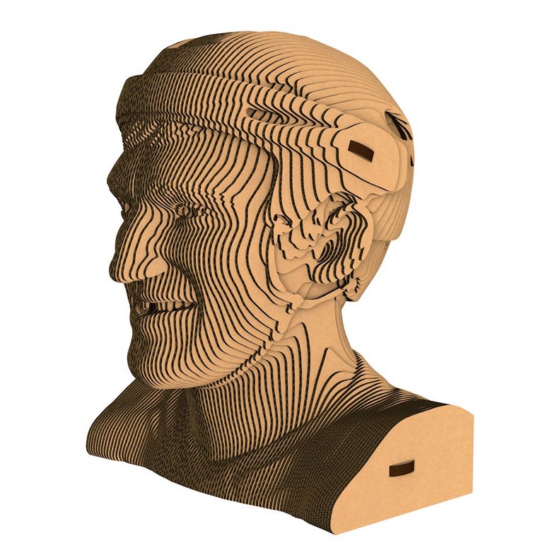 Сборная модель из гофрокартона "Овечкин" h=18см, 104 дет., 6+, 5cult