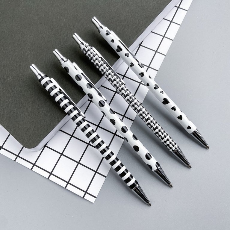 Ручка шариковая Bruno Visconti Felicita "Black&White" в футляре, синяя, 0,7мм