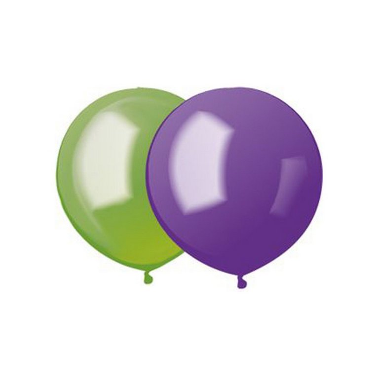Шар воздушный 14 дюймов (35см) без рисунка ассорти металлик