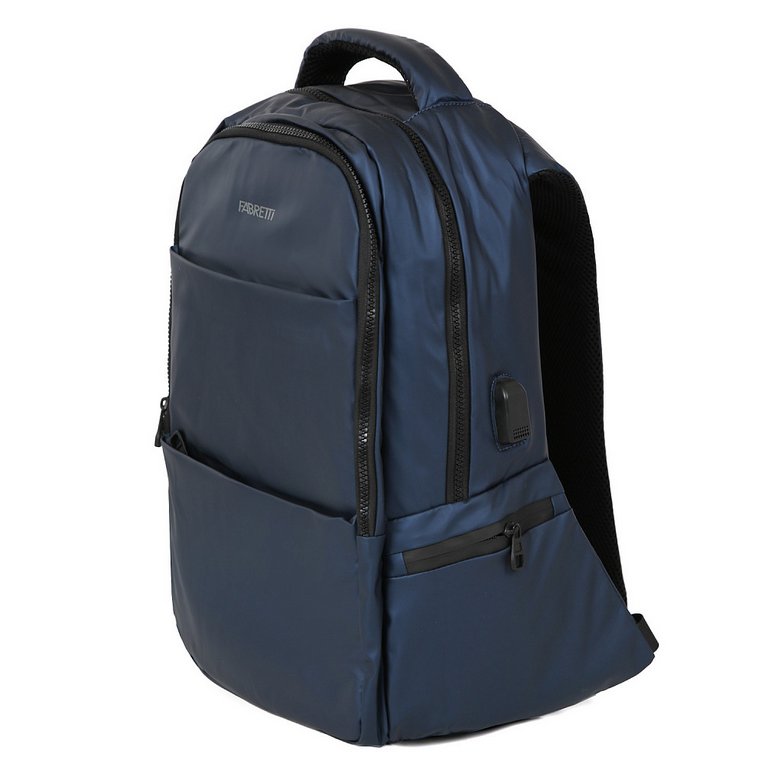 Рюкзак FABRETTI нейлон, 28X45X14см., синий, муж.