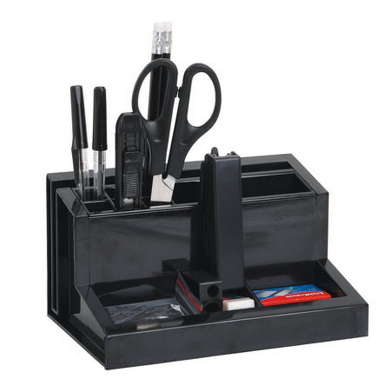 Подставка наст д/канц. принадлеж. Erich Krause "Лидер" черная