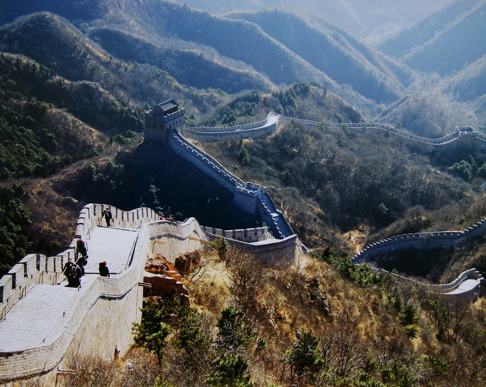 Постер на бумаге 40*50см "Китай.Великая Китайская стена"