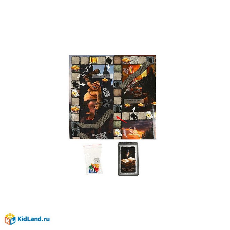 Игра настольная  .8+ "Школа чародейства и волшебства" Умные игры