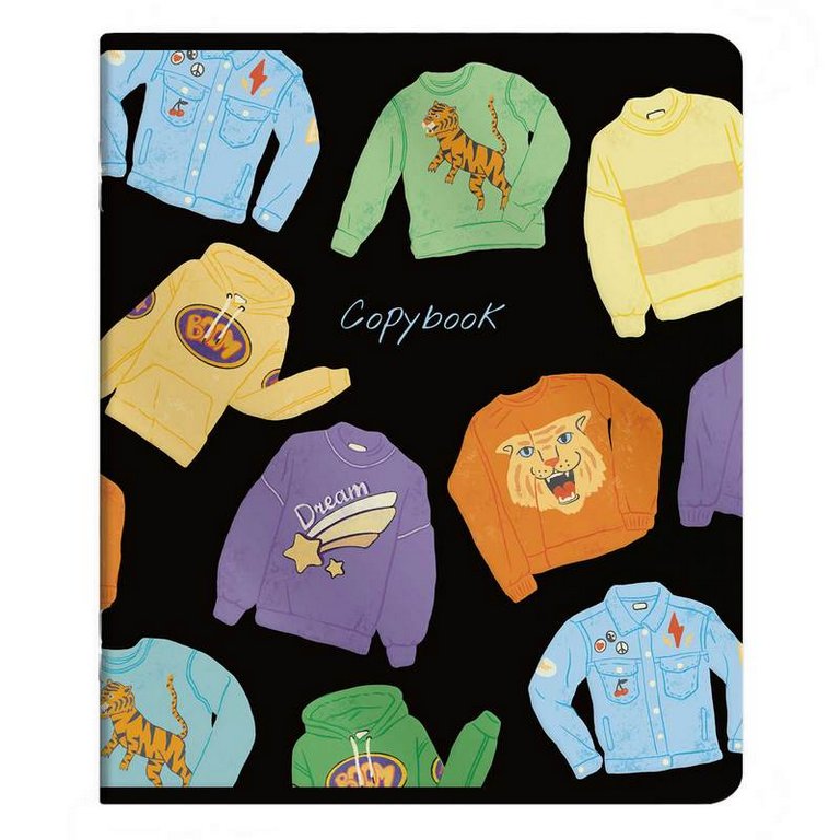 Тетрадь 96 лист кл. А5 на скрепке "ВСЁ КРУТО"