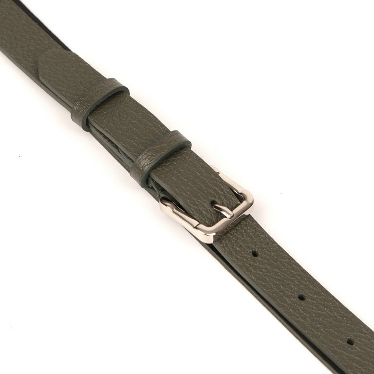 Ремень FABRETTI женский, натуральная кожа, размер 125, хаки