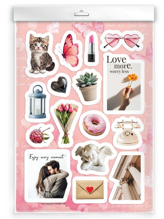 Наклейки 14 х 21 см "Эстетика 1"