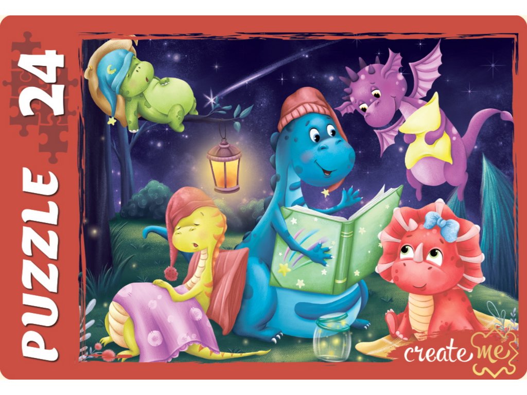 Пазлы MAXI  24 дет. "Мир динозавров" Рыжий КОТ