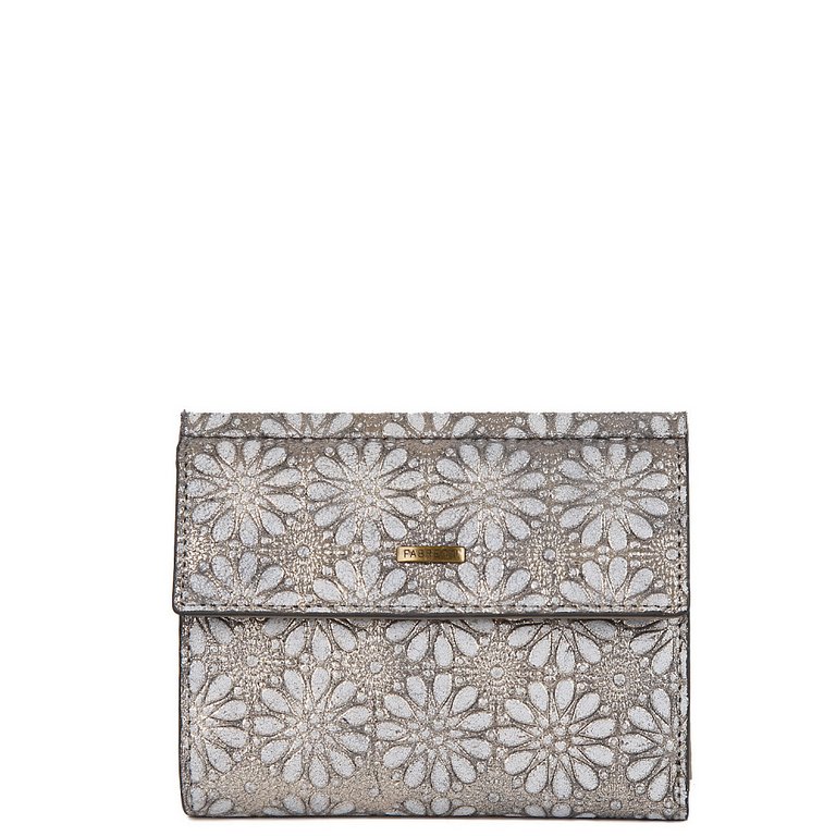 Портмоне FABRETTI женское, нат. кожа, 12*10*3см, бронзовый