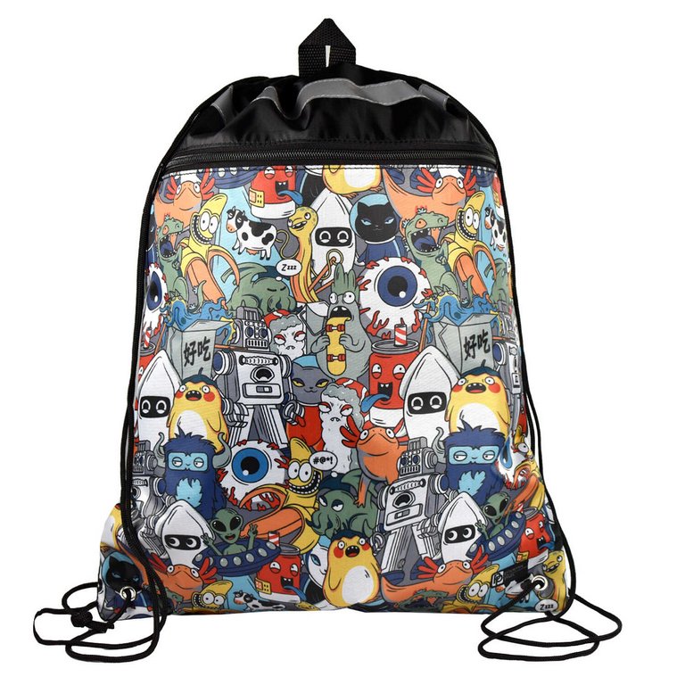 Сумка для обуви для мальчика 48*36 см Феникс+ "Монстрики"