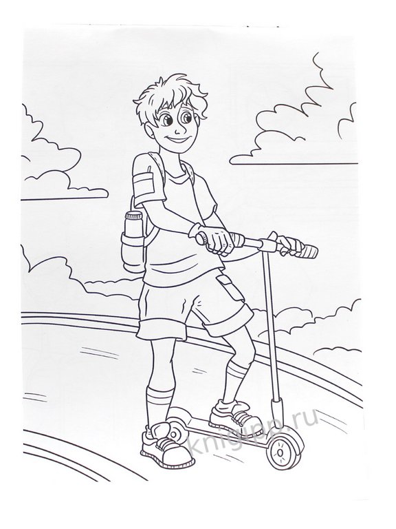 Раскраска  А5 "Для мальчиков" 16 стр.ПРОФ-пресс