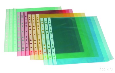 Проспект-обложка (мультифора) А4+ 30 мкм желтая БЮРОКРАТ