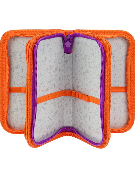 Пенал 3 отд. для мальчика Profit "Космический герой" 190*105 (ламинир.картон)