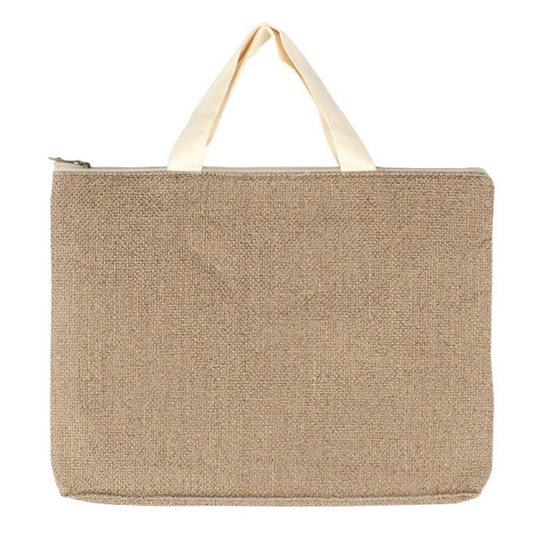 Сумка-шоппер Darvish "Холщовая" (на молнии) ассорти 33,5*25см