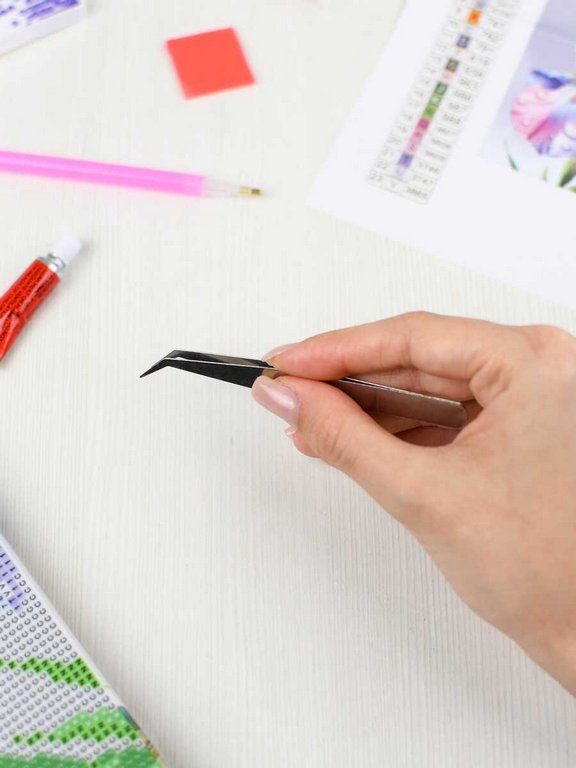 Алмазная мозаика 20*25см "Неоновый конь" Феникс+