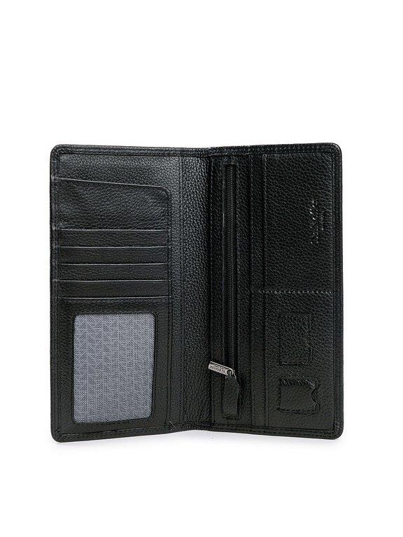 Портмоне Dr.Koffer нат. кожа, черный