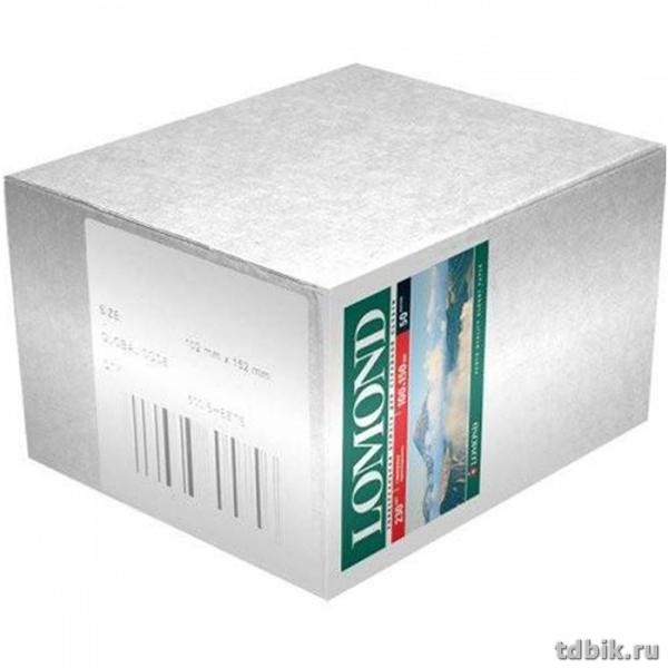 Фотобумага Lomond А6, 230г, 500 л/уп. матовая, одностор.