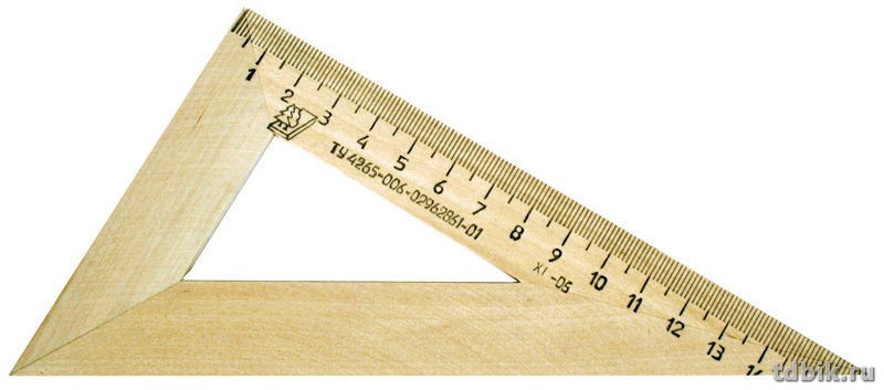 Треугольник дер.30 град. 160мм Красн.звезда