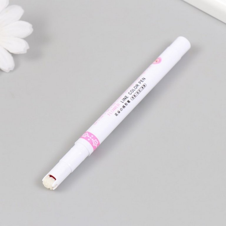 Ручка-печать роликовая "Цветочки" 13 см